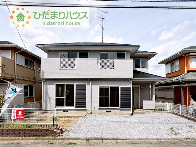 【外観】 | 龍ケ崎市南が丘1期　中古戸建 | 南道路で日当たり良好！！お洗濯物もすぐ乾いちゃいますね(*^-^*)
