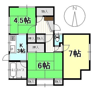 【間取り】 | 戸建　谷町