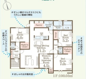 リーブルガーデン霧島市隼人町見次の間取り