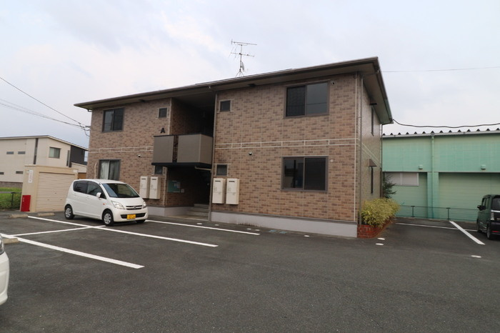 グランドソレイユ （菊池）A棟の外観