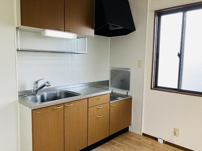 グランドソレイユ （菊池）A棟のキッチン