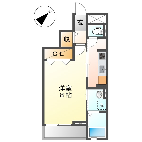 ライジング・サンの間取り