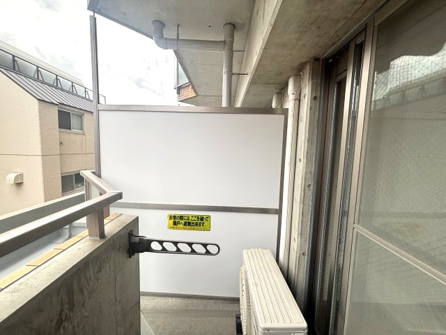 OZパレスのバルコニー