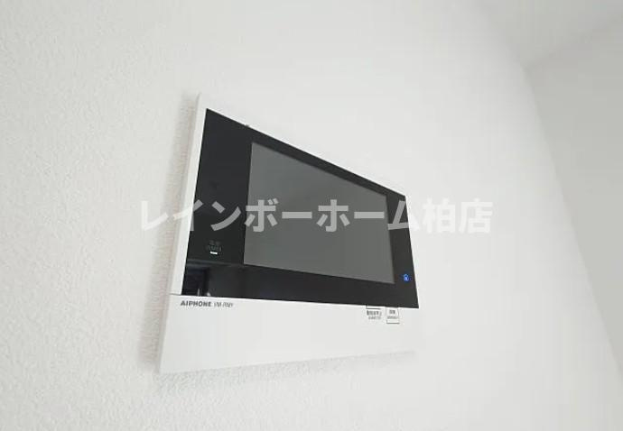 特典：仲介手数料が無料です!!のセキュリティ|モニタ付インターホンです