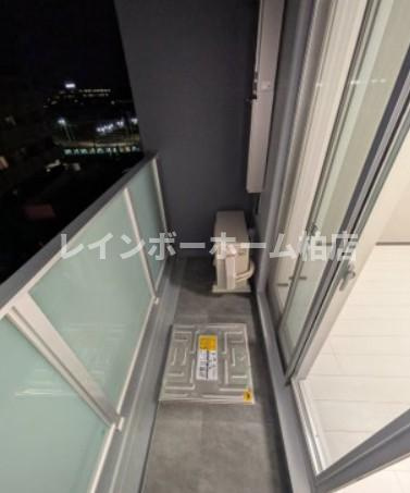 特典：仲介手数料が無料です!!のバルコニー|外からの目が気にならないバルコニーで洗濯物が干せます