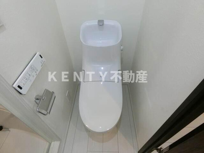 【トイレ】 | ガーデン南馬込 | シンプルで使いやすいトイレです