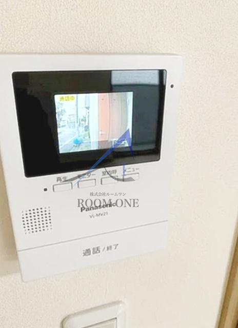 Ｊ４ＨＯＵＳＥのセキュリティ|モニター付きインターホンです。