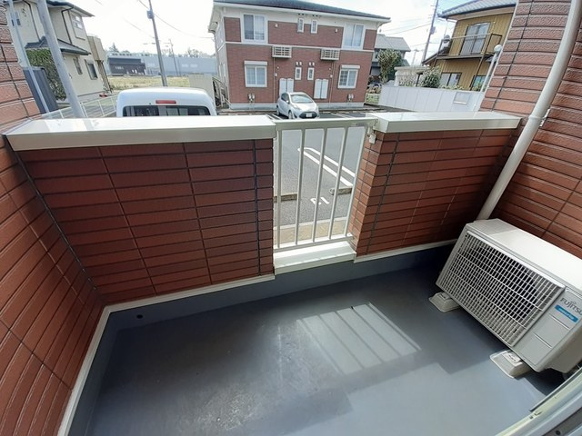 ウイステリア　Ｂのバルコニー|バルコニー