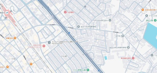 ネオハイツ東加古川の地図