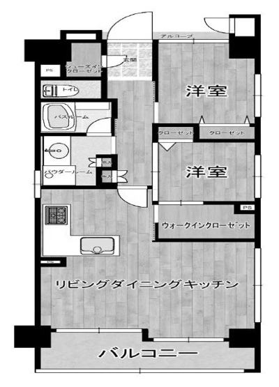 【間取り】 | プレサンスロジェ京都桂川ザ・レジデンス | 専有面積70.01㎡