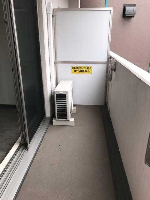 アーツ菊川のバルコニー