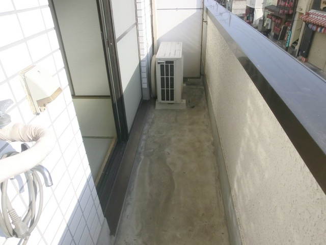 大成ビルのバルコニー|バルコニースペース。