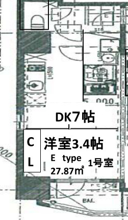 【間取り】 | エスリードレジデンス大阪福島フロント