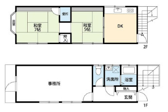 厚木市妻田北3丁目　売土地の区画図