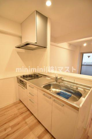 インプルーブ天満橋のキッチン