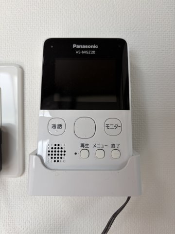 長沢アパートの設備|モニタ付きドアホン