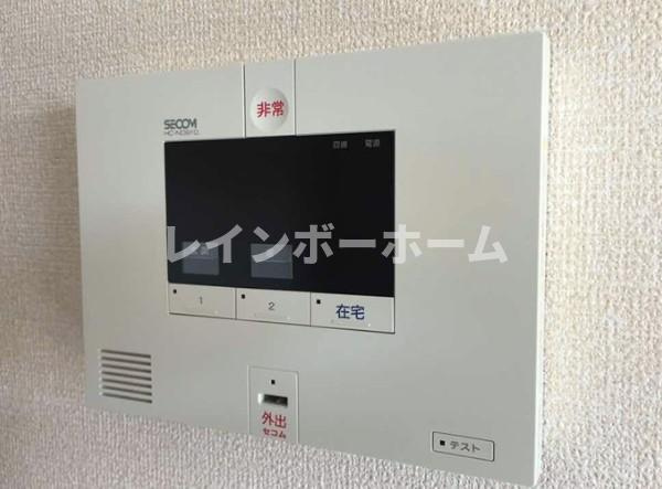 仲介手数料（賃料の1.10ヵ月）の50％OFF対象物件！のセキュリティ