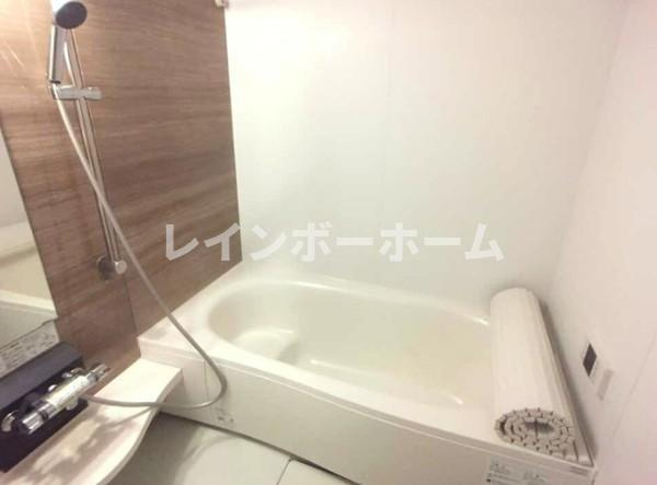 仲介手数料（賃料の1.10ヵ月）の50％OFF対象物件！の浴室|日々の疲れを癒すお風呂付です