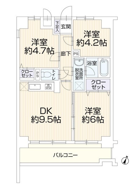 ライオンズマンション藤沢湘南台１番館　の外観