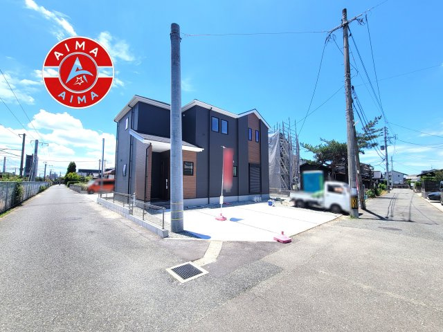 古賀市天神3丁目第1-3棟（1号棟）の前面道路含む現地写真|見学の時間などお気軽にお問い合わせ下さい。