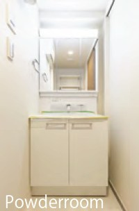 ガーデン・シンフォニー新越谷の独立洗面台