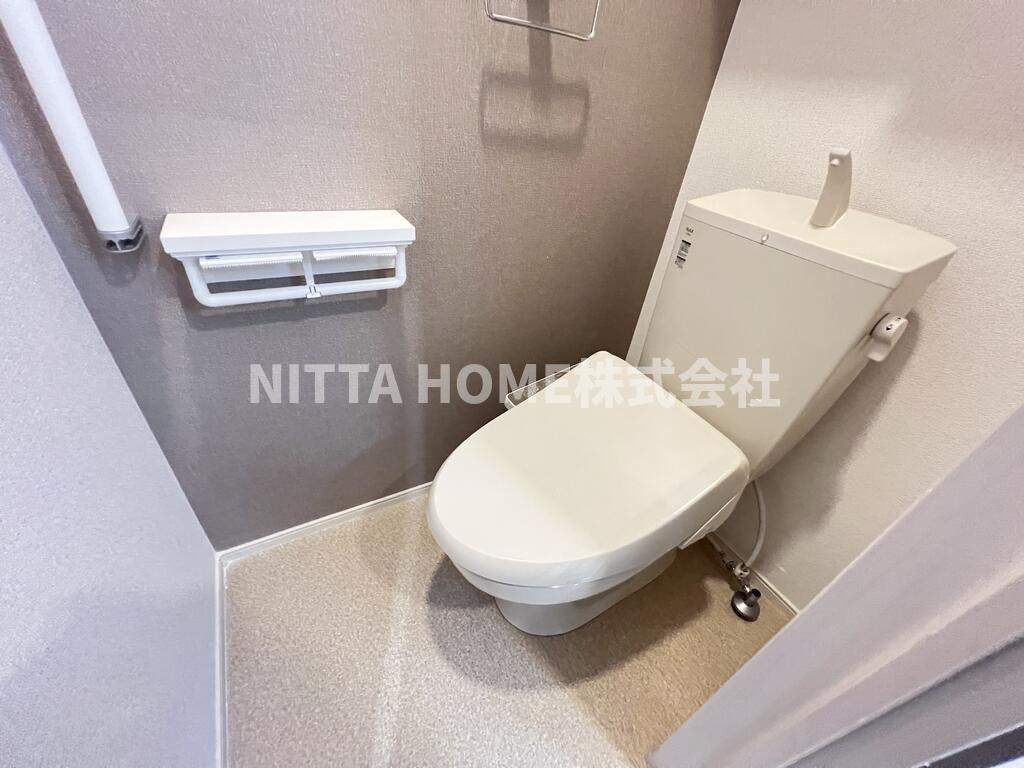 福知山市字長田のアパートのトイレ|もちろん、ウォシュレット付き！