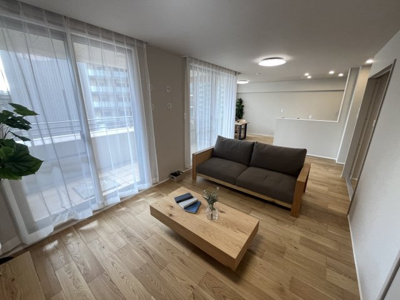 【居間・リビング】 | MJR和白丘 | 家具を配置しやすいリビング。
リビングは1番長く居るお部屋だから、使いやすいことが何より大切☆
