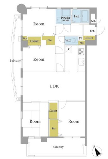 【間取り】 | ロイヤルマンション西新 | 内装プラン作成中。今後変更となる可能性がございます。詳細はお問い合わせください。