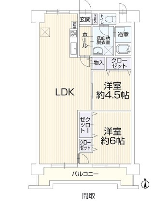 【間取り】 | 第三住吉ハイツ | 間取り図です☆