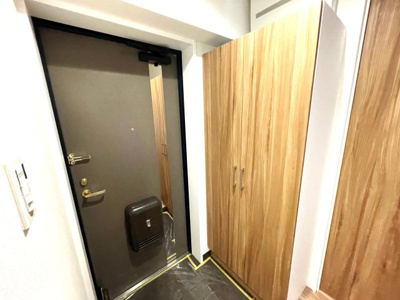 【玄関】 | ダイアパレスグラン・ステージ博多 | シューズボックス付きなので付きなので玄関をきれいに保てます☆靴が多い方も収納場所には困りません☆
