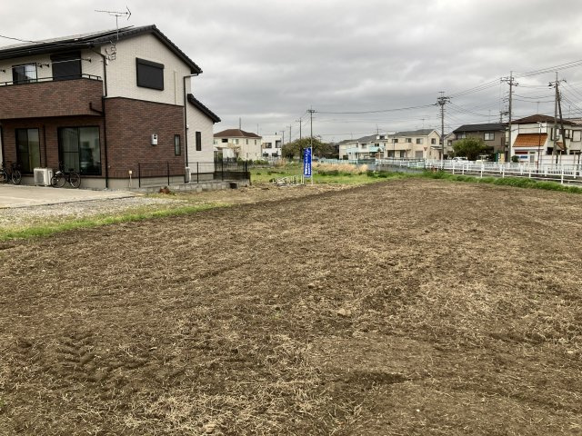 敷地面積１３４坪　売地　春日部市大場②の外観|現地（2026年4月）撮影