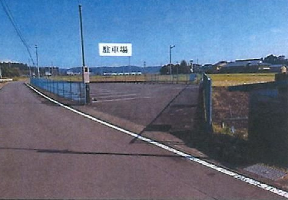 事務所作業所　さくら市柿木澤の駐車場