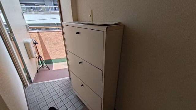 マルミマンションの玄関