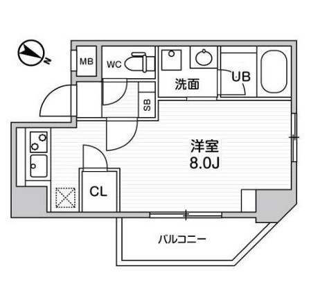 ･ARKMARK巣鴨の間取り