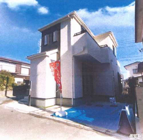 茅ヶ崎市香川4丁目　新築戸建全1棟　1号棟の外観パース