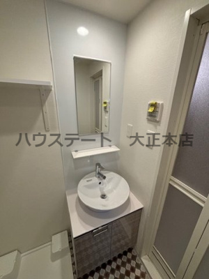 【独立洗面台】 | メルディアクレスト難波ソルテラス 仲介手数料無料