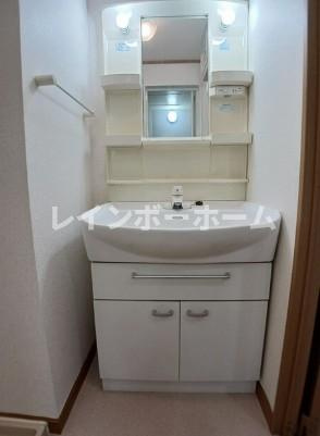 サニーシャトルの独立洗面台