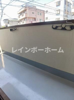 サニーシャトルのバルコニー