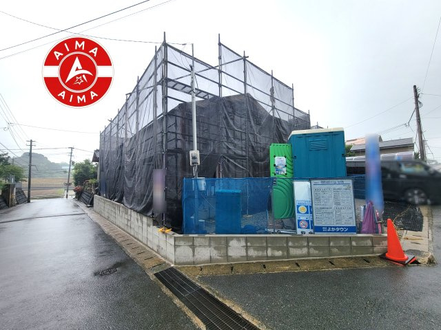 糟屋郡須恵町大字佐谷第9-1棟（1号棟）の外観|デザイン性のある外観です。