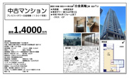 プレミストタワー白金高輪　仲介手数料無料＋70万円現金プレゼント中の画像