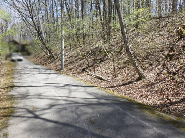 エンゼルフォレスト浅間ハイランド③の前面道路含む現地写真