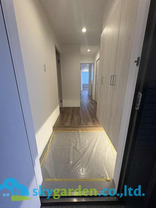 オーベル藤沢・藤が岡Ⅱの玄関|ゆったりとした玄関です