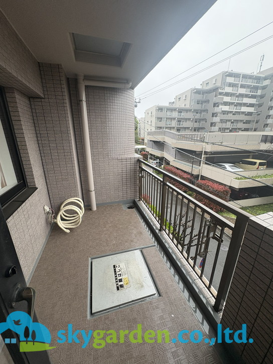 オーベル藤沢・藤が岡Ⅱのバルコニー|広々としたバルコニーです