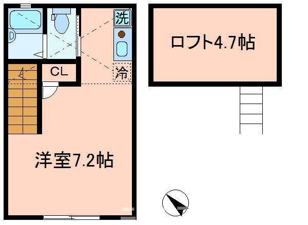 フェリオ平井パークサイドの間取り