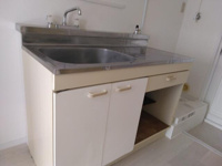 同一タイプの別部屋の写真です。
