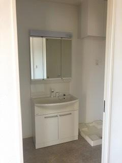 エスペランサ粟津の洗面所