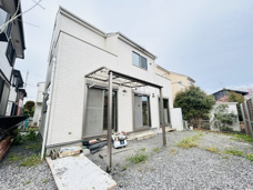 渕上中古戸建/広々としたお庭/太陽光パネル設置済み/オール電化住宅の画像