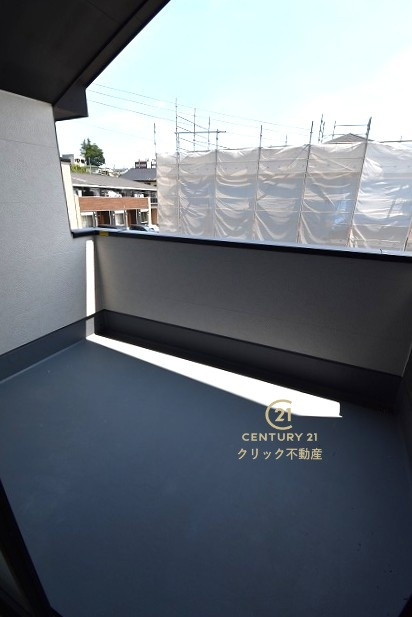 ケイアイフィット　常陸太田市西三町　1期 　1のバルコニー|お部屋から出られるバルコニーです。ちょっと気分転換に外の景色を眺めて深呼吸もいいですね。
