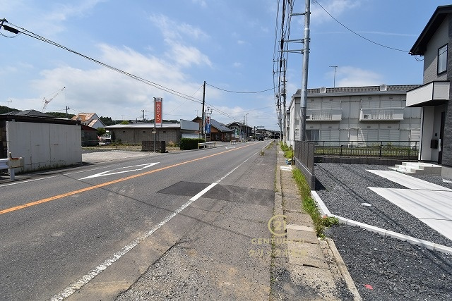 ケイアイフィット　常陸太田市西三町　1期 　1の前面道路含む現地写真|現地撮影（2026年7月）