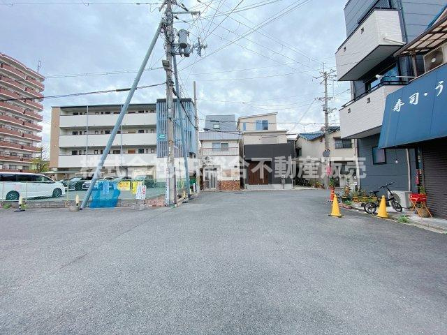 玉串町東3丁目中古戸建の前面道路含む現地写真|オーナーチェンジ物件や不動産投資物件をお探しなら、東大阪市全域に強い当社までご連絡ください。